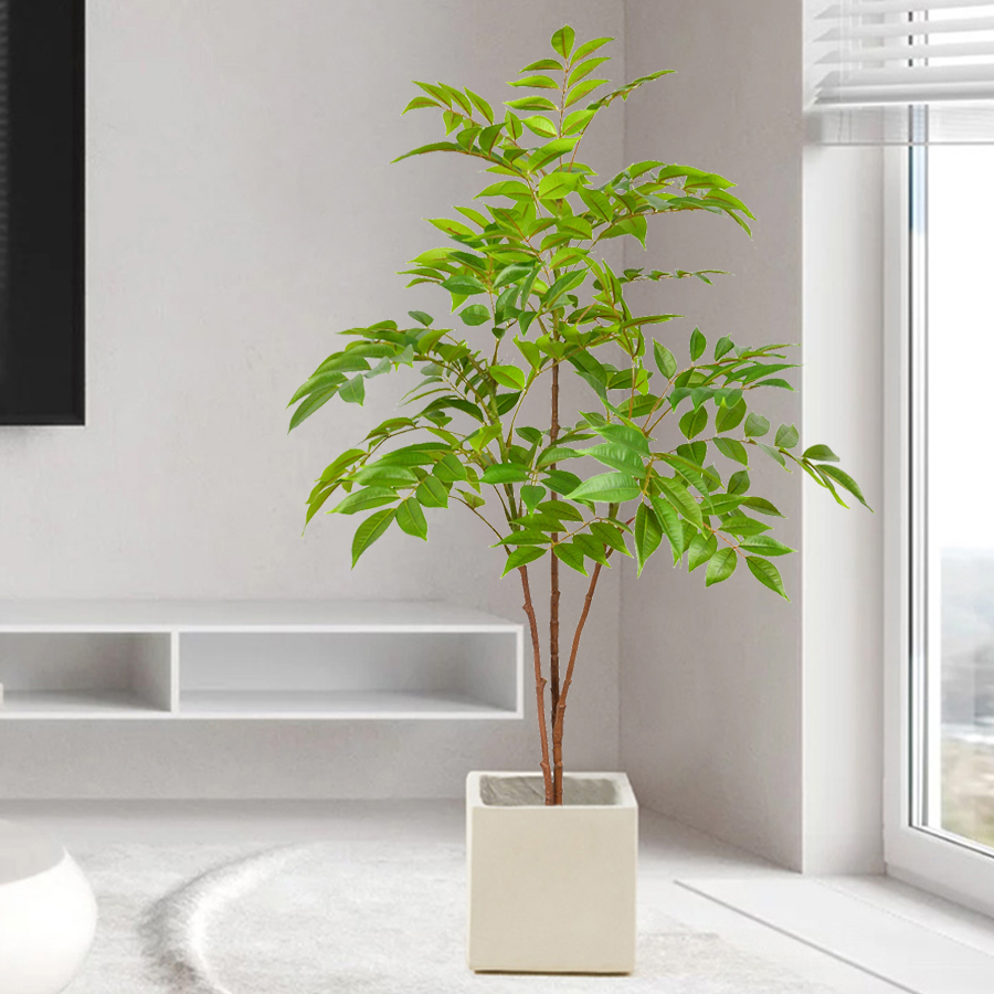 76-140cm Large Artificial Ficu - Ficus Lyrata Tree recension och pris