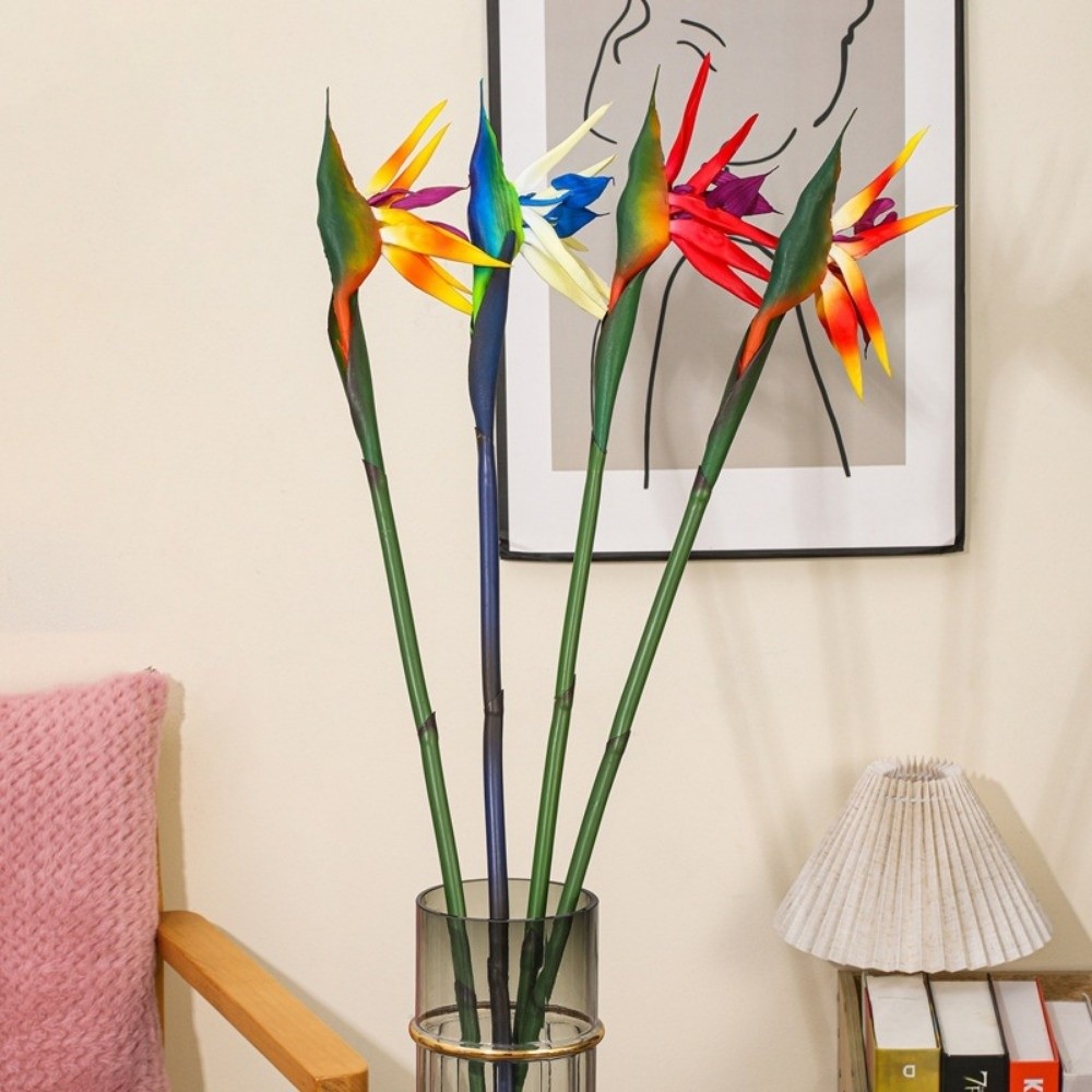 New Long Stem Artificial Bird  - Bird Paradise Strelitzia recension och pris